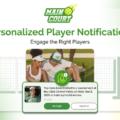 Pickleball tournament organizer managing bracket signups through mobile notifications